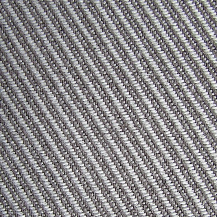 Organic Cotton Textured Twill-Grey [50-99]