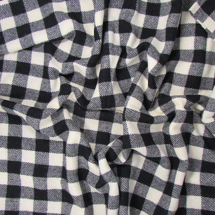 Wool Black/White Check [100-299]